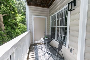 Balcony and patio