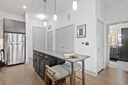 Dallas apartment for rent - Over-sized Kitchen Island  at Abstract at Design District, Dallas, Texas