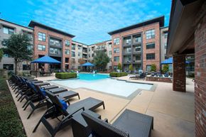 Dallas apartment for rent - Gramercy on the Park North Dallas Apartment Pool at Gramercy on the Park, Dallas, Texas