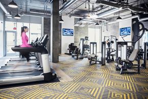 Los Angeles apartment for rent - Olive DTLA Exercise Room Treadmill Bank  at Olive DTLA, California, 90015