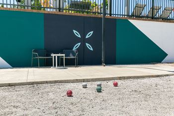 Bocce ball court at willowest in collier hills in atlanta, ga 30318