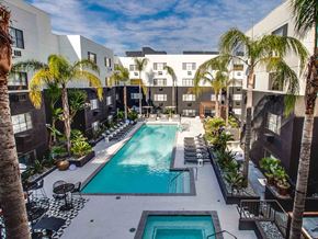 Los Angeles apartment for rent - Newly Designed & Renovated Pool Deck with Swimming Pool, Hot Tub, Cabanas PLUS Grilling & Dining Area  at Duet on Wilcox, Los Angeles, California
