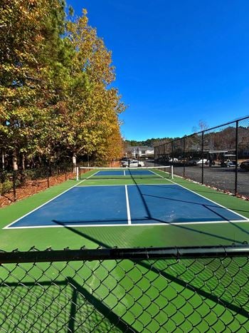 New pickleball court