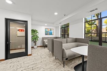 Co-work space with conference rooms