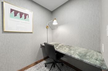 Co-work space with conference rooms