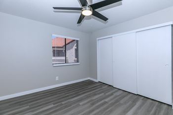 Spacious closets
