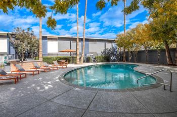 Sparkling pool