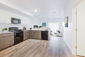 Prescott apartment for rent - a kitchen and living room  at 2051 Apartments, Prescott, 86301