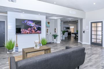 Mesa apartment for rent - a living room with a couch and a tv