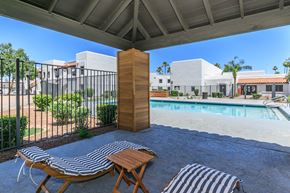 Mesa apartment for rent - our apartments have a large pool and lounge chairs at Tides at Mesa, Mesa