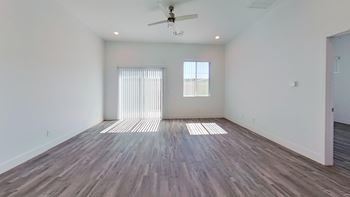 Hardwood-inspired plank flooring