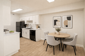 Phoenix apartment for rent - A kitchen with a table and chairs.