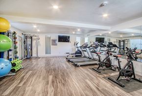 Flagstaff apartment for rent - the gym at the preserve at green valley apartments