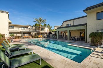 Sparkling pool