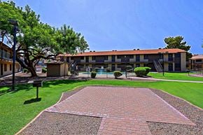 Phoenix apartment for rent - Fenced Pool at Sahuaro West Apartments, Phoenix, AZ, 85029