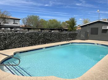 Sparkling pool