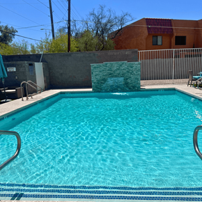 Scottsdale apartment for rent - a swimming pool at a hotel with a resort style pool