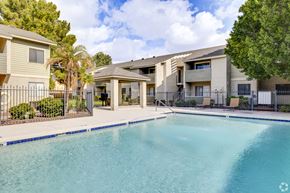 Glendale apartment for rent - the preserve at ballantyne commons pool and apartment buildings