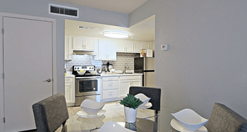 View of kitchen