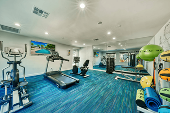Spacious gym
