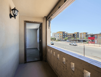 Private balcony or patio*