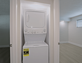 On-site laundry facilities