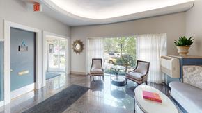 Washington apartment for rent - Sherry Hall Loby with chairs and sofa in Washington DC