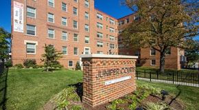 Washington apartment for rent - exterior view of juniper courts apartments in washington dc