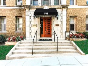Washington apartment for rent - exterior front entrance at parkside apartments in washington dc