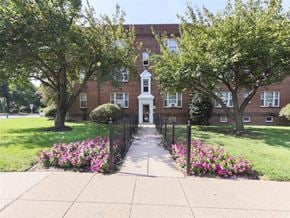 Washington apartment for rent - exterior view of randle circle apartments in washington dc