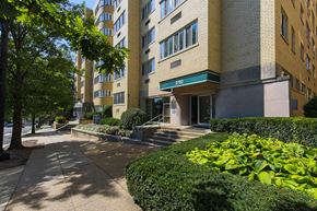 Washington apartment for rent - stone exterior of sherry hall apartments in washington dc