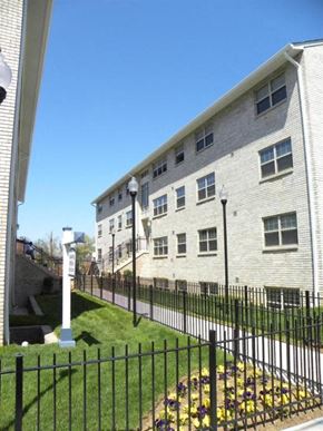 Washington apartment for rent - exterior view of t street apartments in washington dc
