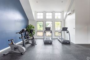 Lincoln apartment for rent - Fitness Center Treadmills and Bikes at Oriole Landing, Massachusetts, 01773