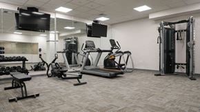 Baltimore apartment for rent - Fitness Center w/ Peloton Bikes at 405 W Redwood Apartments, Maryland, 21201