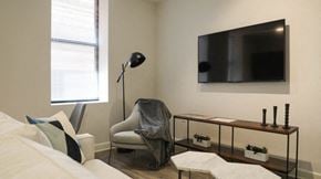 Baltimore apartment for rent - Living Room Area at 405 W Redwood Apartments, Baltimore, MD  