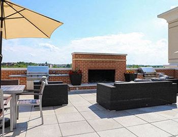 Rooftop patio