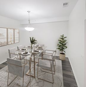 Owings Mills apartment for rent - Renovated Apartment Dining Room at Cascades Overlook Apts., Owings Mills, MD