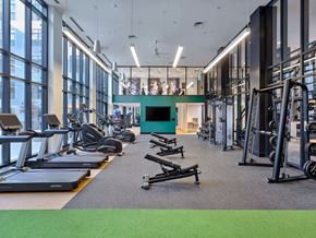 Owings Mills apartment for rent - A gym with treadmills, elliptical machines, and other exercise equipment. Fitness Center.