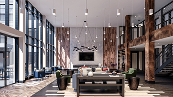 Clubhouse interior
