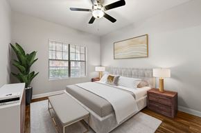 Atlanta apartment for rent - Bedroom at Crogman School Lofts, Atlanta GA 30315