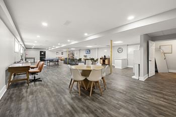 Clubroom with ample seating