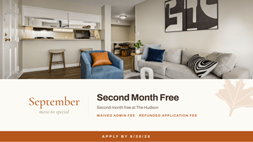 Atlanta apartment for rent - A living room with a couch, chair, and a painting on the wall.