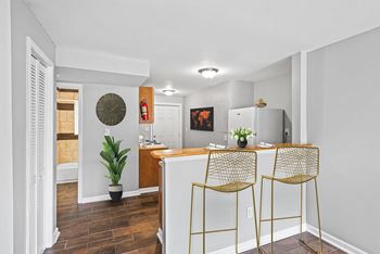 Updated kitchen breakfast bar