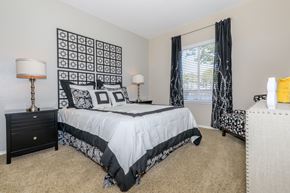 Lakewood apartment for rent - A bedroom with a large bed