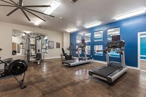 Denver apartment for rent - a gym with treadmills and other exercise equipment