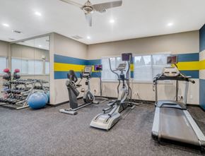 Tigard apartment for rent - our gym is equipped with state of the art equipment including cardio machines and weights