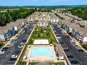 Columbia apartment for rent - an aerial view of a community