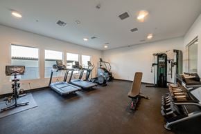 Phoenix apartment for rent - cardio equipment in the gym