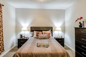 San Antonio apartment for rent - a bedroom with a bed and two night stands
