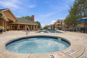 Broomfield apartment for rent - A pool with a 3 feet sign.